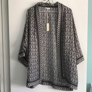 Max Studio Medium M kimono style jacket NWT